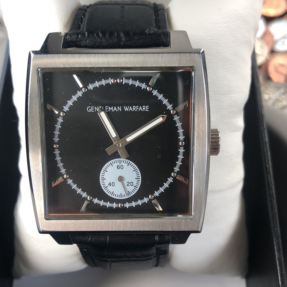 New In Box GENTLEMANS WARFARE Black Gator band